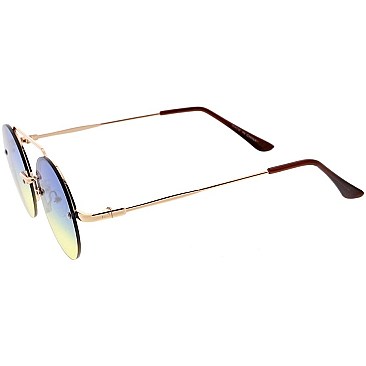 Pack of 12 Round 2 Tone Sunglasses