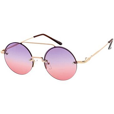 Pack of 12 Round 2 Tone Sunglasses