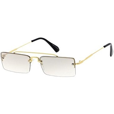 Pack of 12 Studded Rectangle Sunglasses