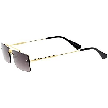 Pack of 12 Studded Rectangle Sunglasses
