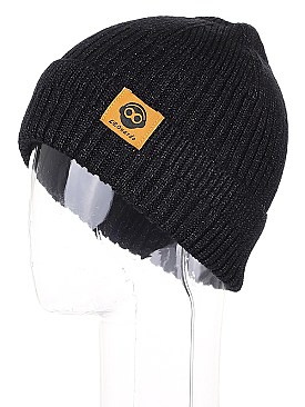 PACK OF 6 TRENDY ASSORTED COLOR CROCHET BEANIES