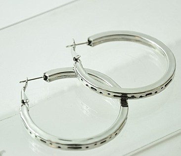 HOOP POST PIN EARRING