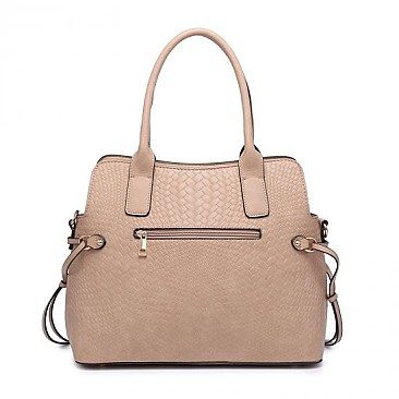 3 IN 1 STYLISH SATCHEL TOTE CLUTCH SET