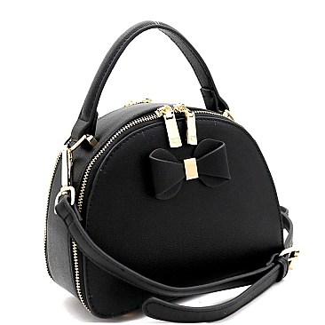 Half Moon Bow Accent 2Way Medium Bag