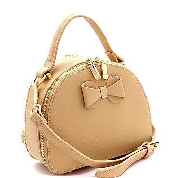 Half Moon Bow Accent 2Way Medium Bag