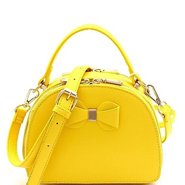 Half Moon Bow Accent 2Way Medium Bag