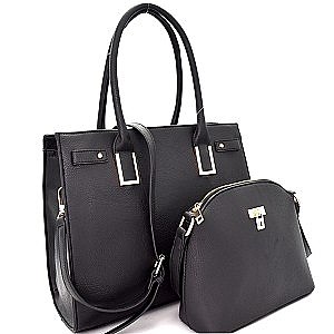Hardware Accent 2Piece Set Bag