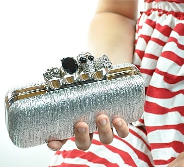 Ring Bag Skeleton Skull Finger Clutch  EV0599