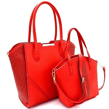 Laer-Cut Accent 2 in 1 Tote Value SET MH-EW1879