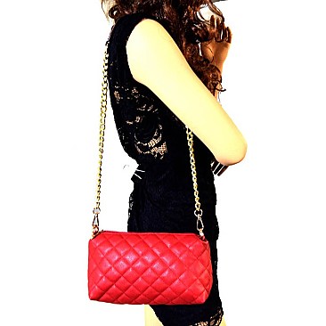 F0155-LP- 3 in 1 Quality Satchel with Chain Strap