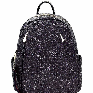 Multi-Pocket Glittery Fashion Backpack MH-F0259