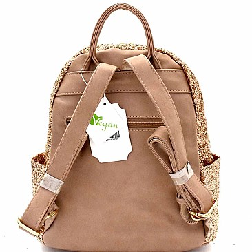 Multi-Pocket Glittery Fashion Backpack MH-F0259