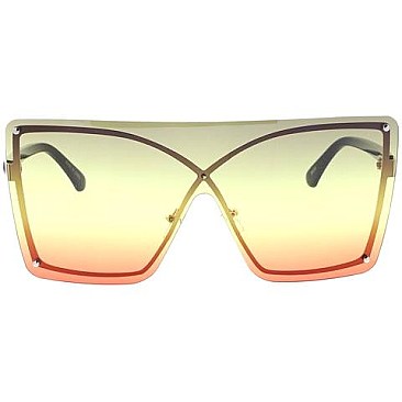 Pack of 12 Shield Sunglasses