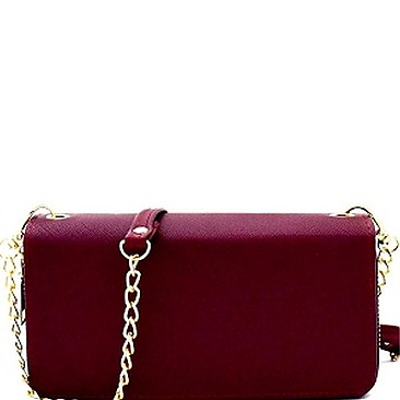 Double Zip Wallet Cross Body MH-F229