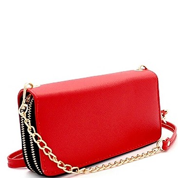 Double Zip Wallet Cross Body MH-F229