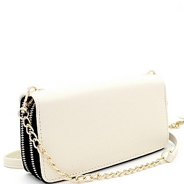 Double Zip Wallet Cross Body MH-F229