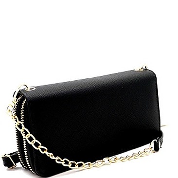 Double Zip Wallet Cross Body MH-F229