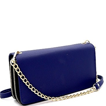 Double Zip Wallet Cross Body MH-F229