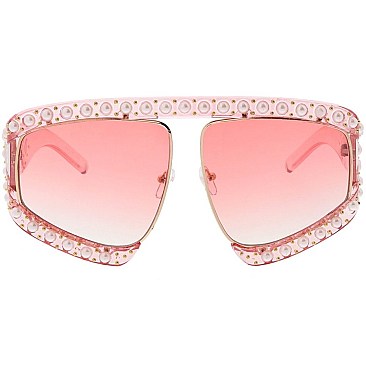 Pack of 12 Fashion Statement Pearl Sunglasses