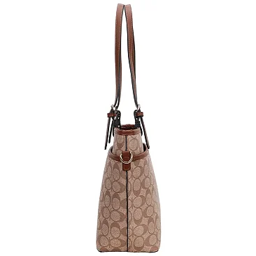 3-in-1 Oval Monogram Handbag / Crossbody Wallet Set