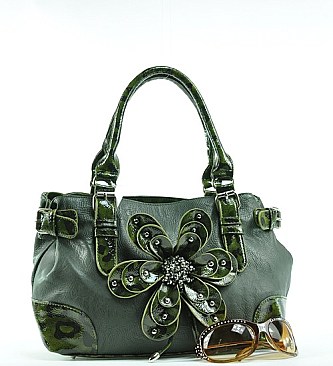 Designer Inspired Flower Handbag