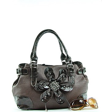 Designer Inspired Flower Handbag