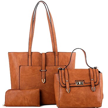 Classy 3 in 1 Shopper Tote Value Set