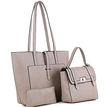 Classy 3 in 1 Shopper Tote Value Set