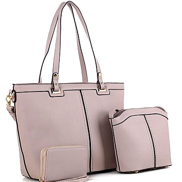 Classic 3 in 1 Shopper Tote Value SET MH-FC19458