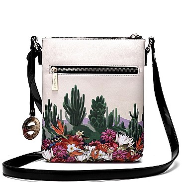 AUTHENTIC FRIDA KAHLO CACTUS SERIES CROSS BODY