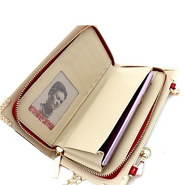 FRIDA KAHLO CACTUS SERIES CROSS BODY WALLET