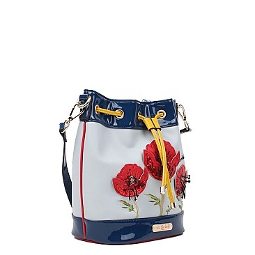 FLORAL VOLUPIA BUCKET BAG