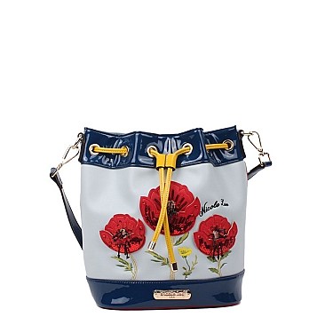 FLORAL VOLUPIA BUCKET BAG