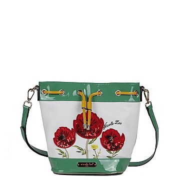 FLORAL VOLUPIA BUCKET BAG