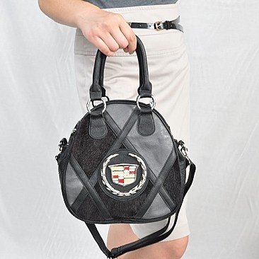 Triple compartment cadillac bag