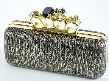 Ring Bag Skeleton Skull Finger Clutch  EV0599