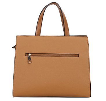 2-in-1 Satchel Wallet Set with Removable Key Chain