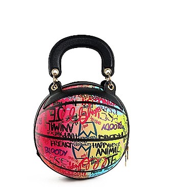 Graffiti Basketball Handbags