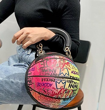 Graffiti Basketball Handbags