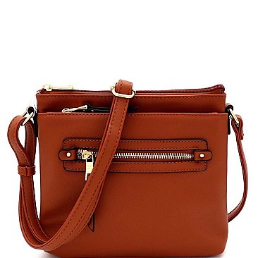 STYLISH MULTI-COMPARTMENT CROSS BODY MESSENGER