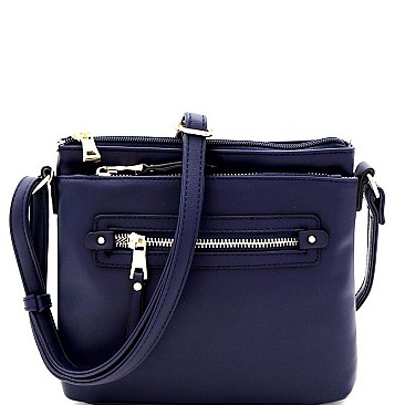 STYLISH MULTI-COMPARTMENT CROSS BODY MESSENGER