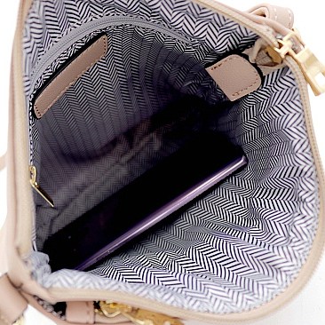 STYLISH MULTI-COMPARTMENT CROSS BODY MESSENGER