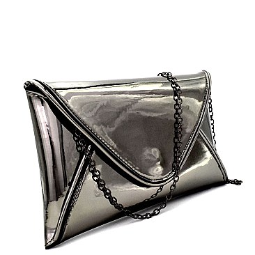 HD2978-LP Metallic Envelope Clutch