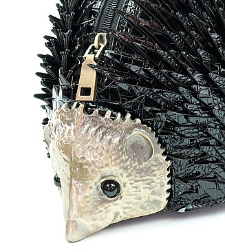 Porcupine in Hand Handbag