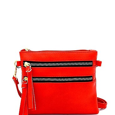 HF522A-LP Multi Pocket Organizer Fashion Wristlet Cross Body