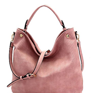 Fashionable Perforated Soft 2-Way Tote MH-HG0067