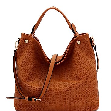 Fashionable Perforated Soft 2-Way Tote MH-HG0067