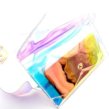 Hologram Clear Small Fashion Fanny Pack Belt Bag MH-HL007
