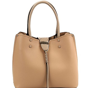 Classic String Accent 3-Compartment Satchel MH-HM0003
