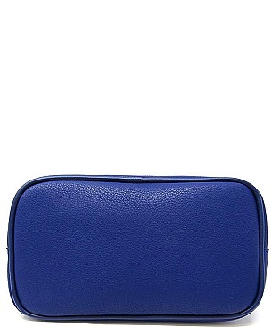 CLASSY FAUX LEATHER MESSENGER BAG JP-HR073